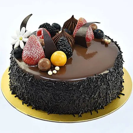 Chocolate berries Cake